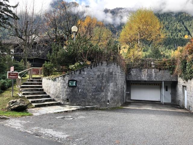 Studio Au Calme Avec Jardin Et Vue Mont-Blanc Chamonix Kültér fotó